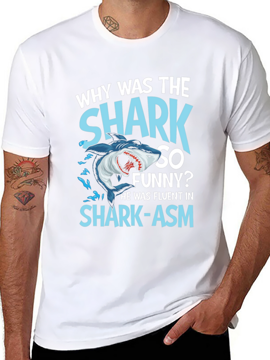 Shark-asm Funny T-Shirt