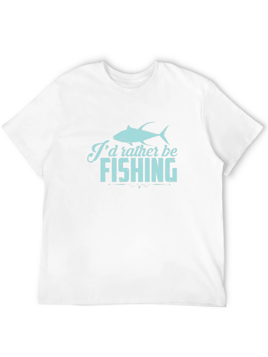 Id Rather Be Fishing Graphic Tee