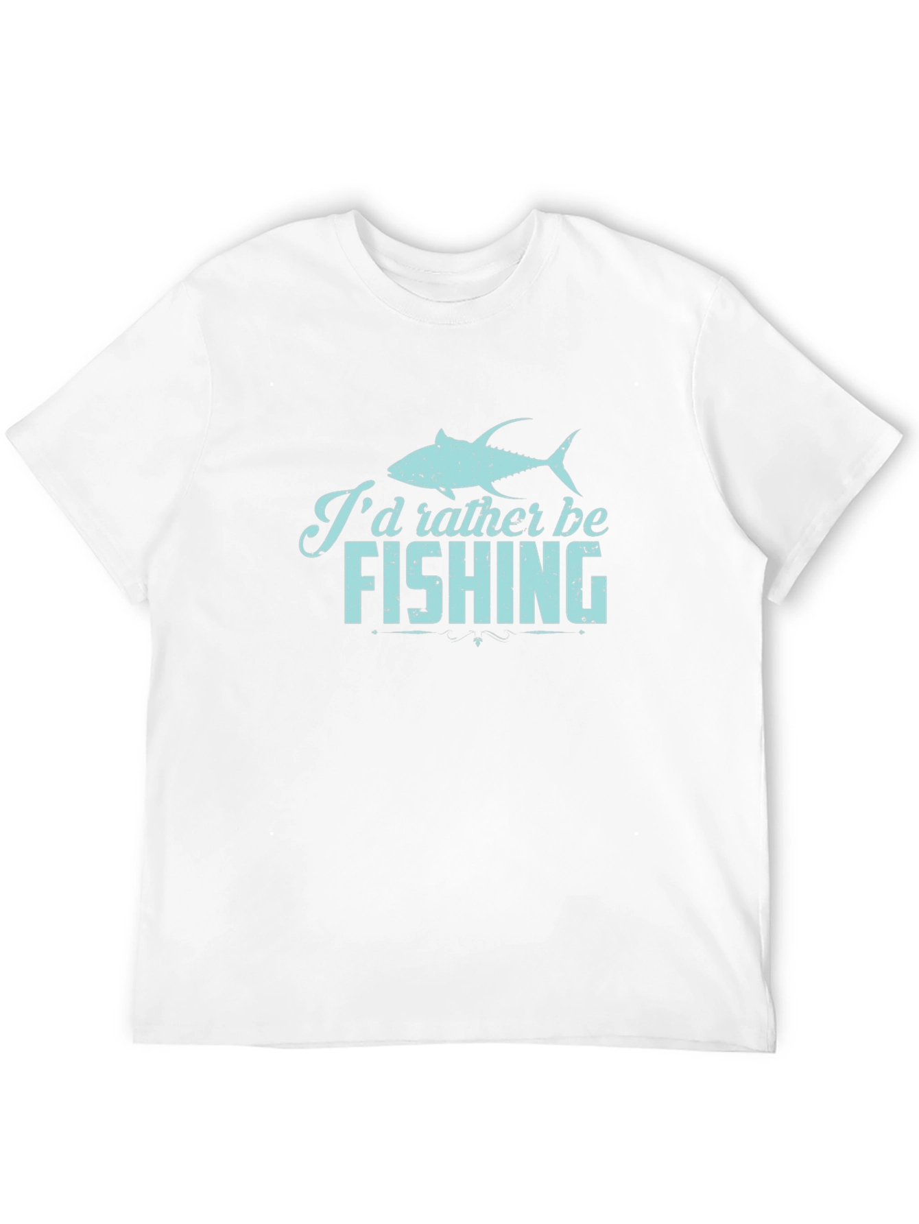 Id Rather Be Fishing Graphic Tee