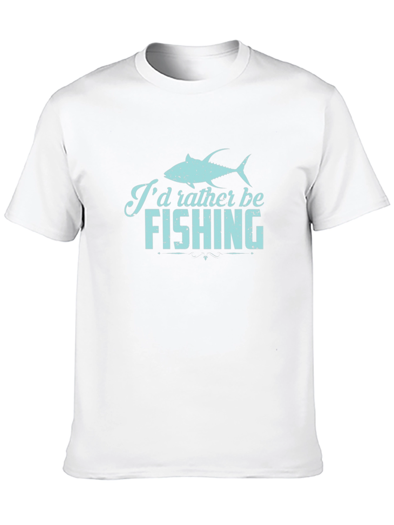 Id Rather Be Fishing Graphic Tee