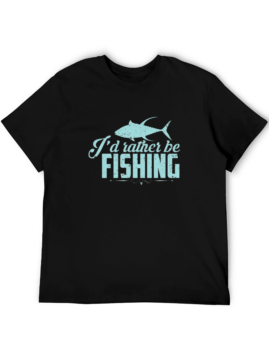 Id Rather Be Fishing Graphic Tee
