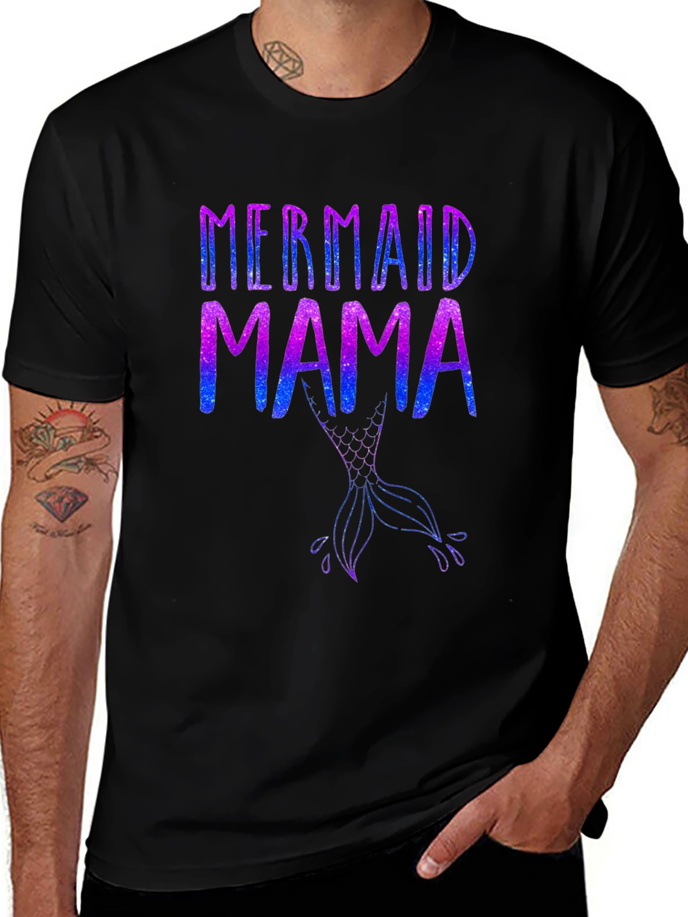 Mermaid Mama Graphic T-Shirt