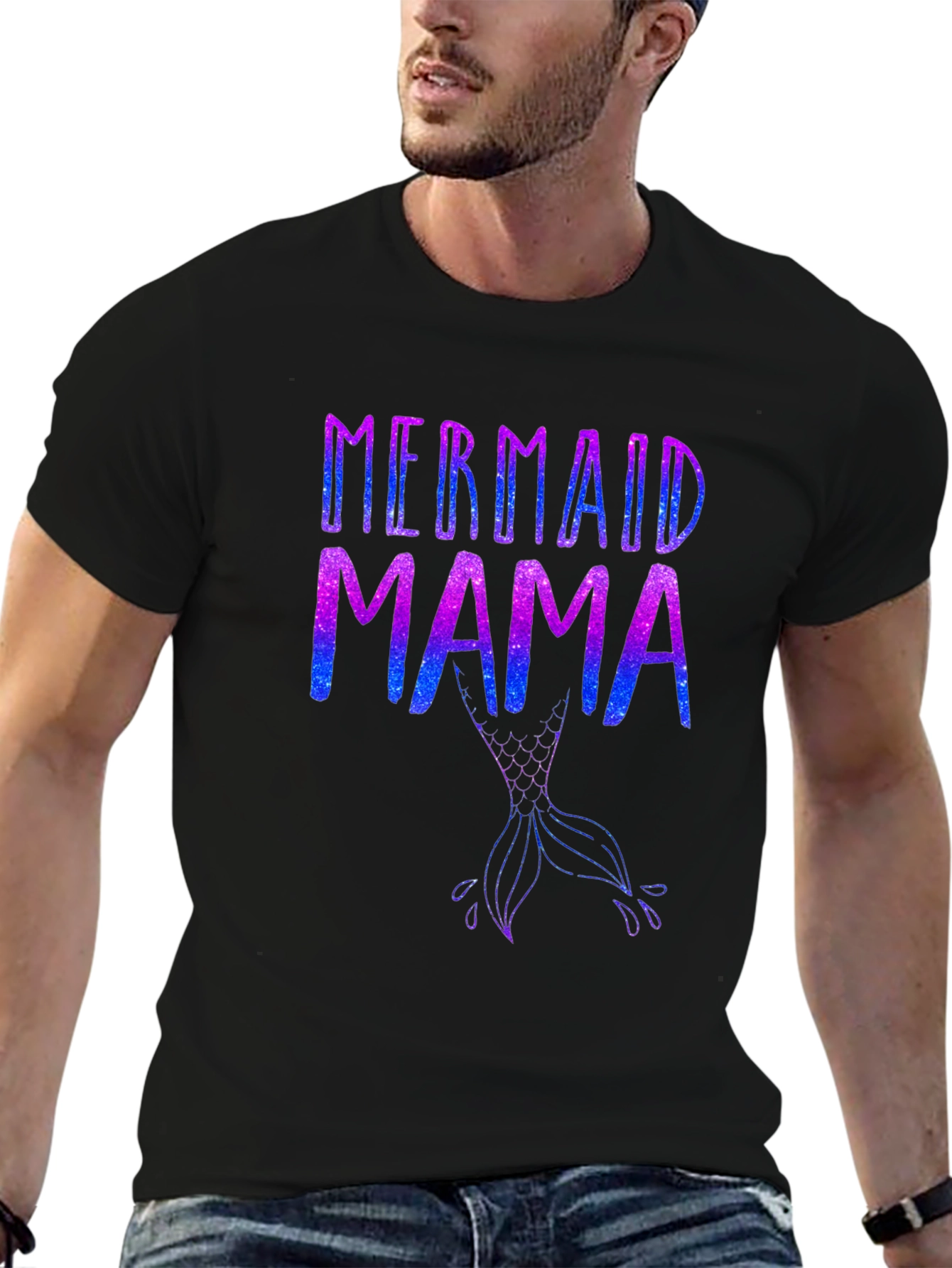 Mermaid Mama Graphic T-Shirt