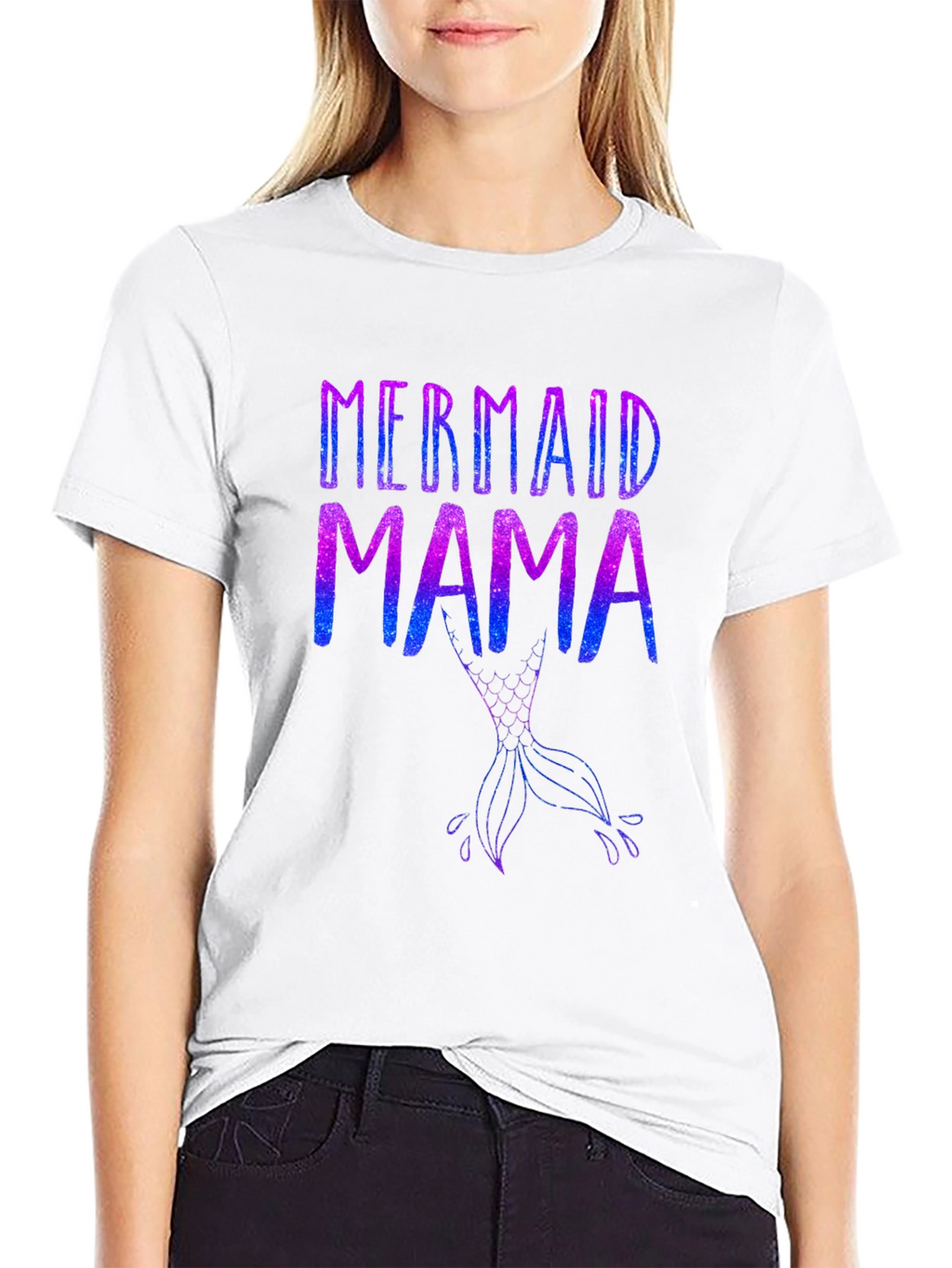 Mermaid Mama Graphic T-Shirt