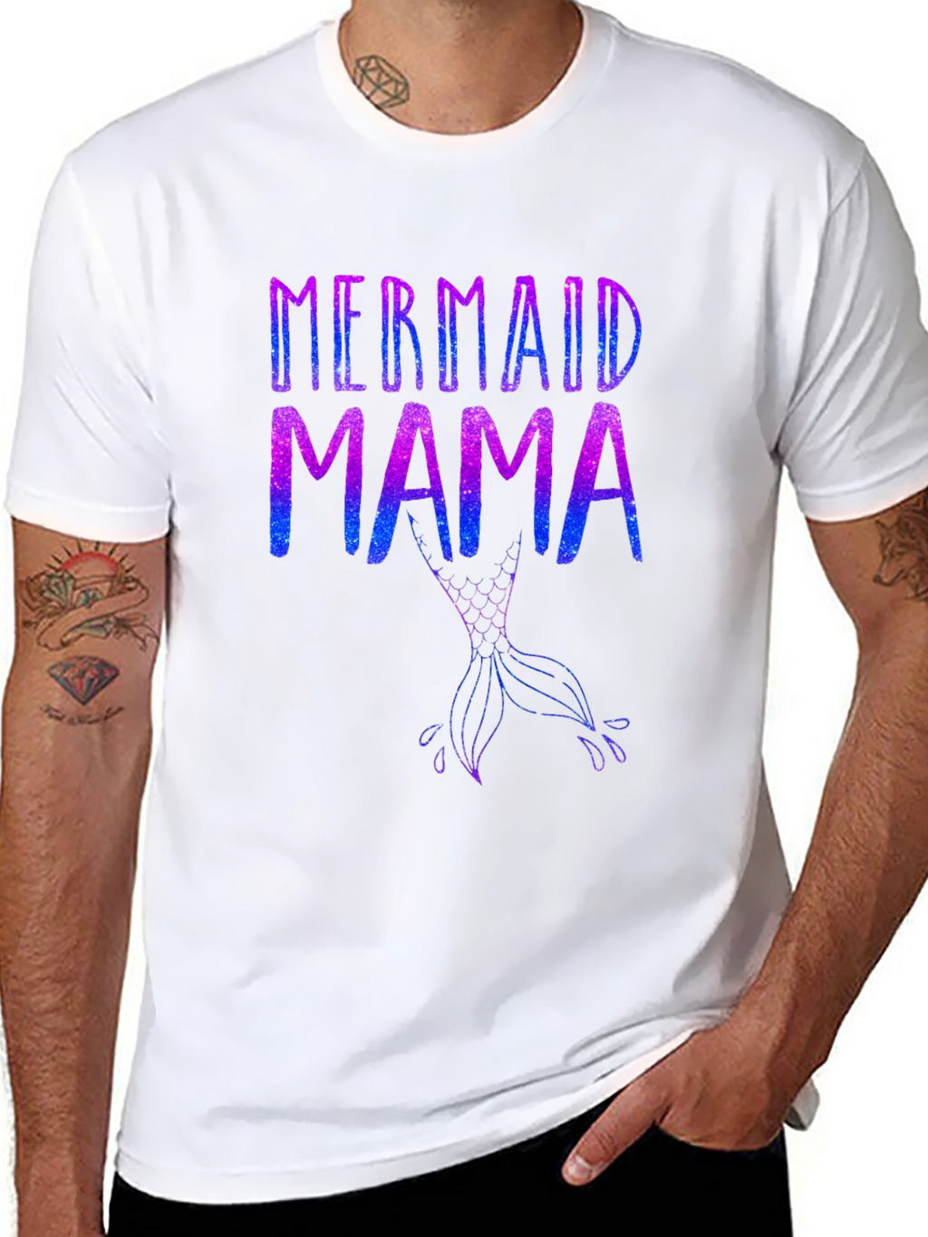 Mermaid Mama Graphic T-Shirt