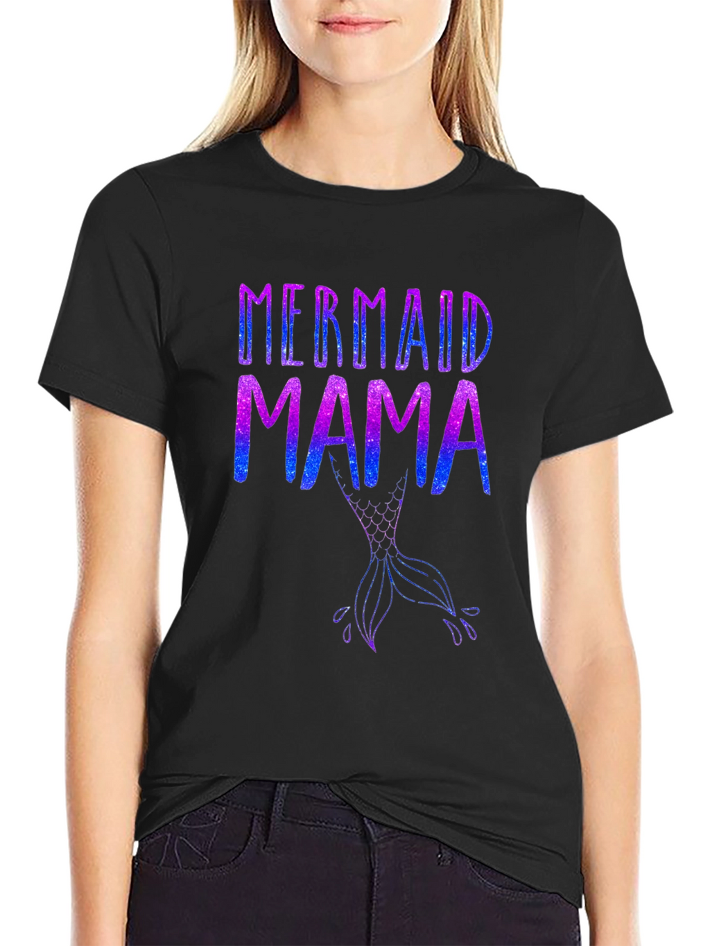 Mermaid Mama Graphic T-Shirt
