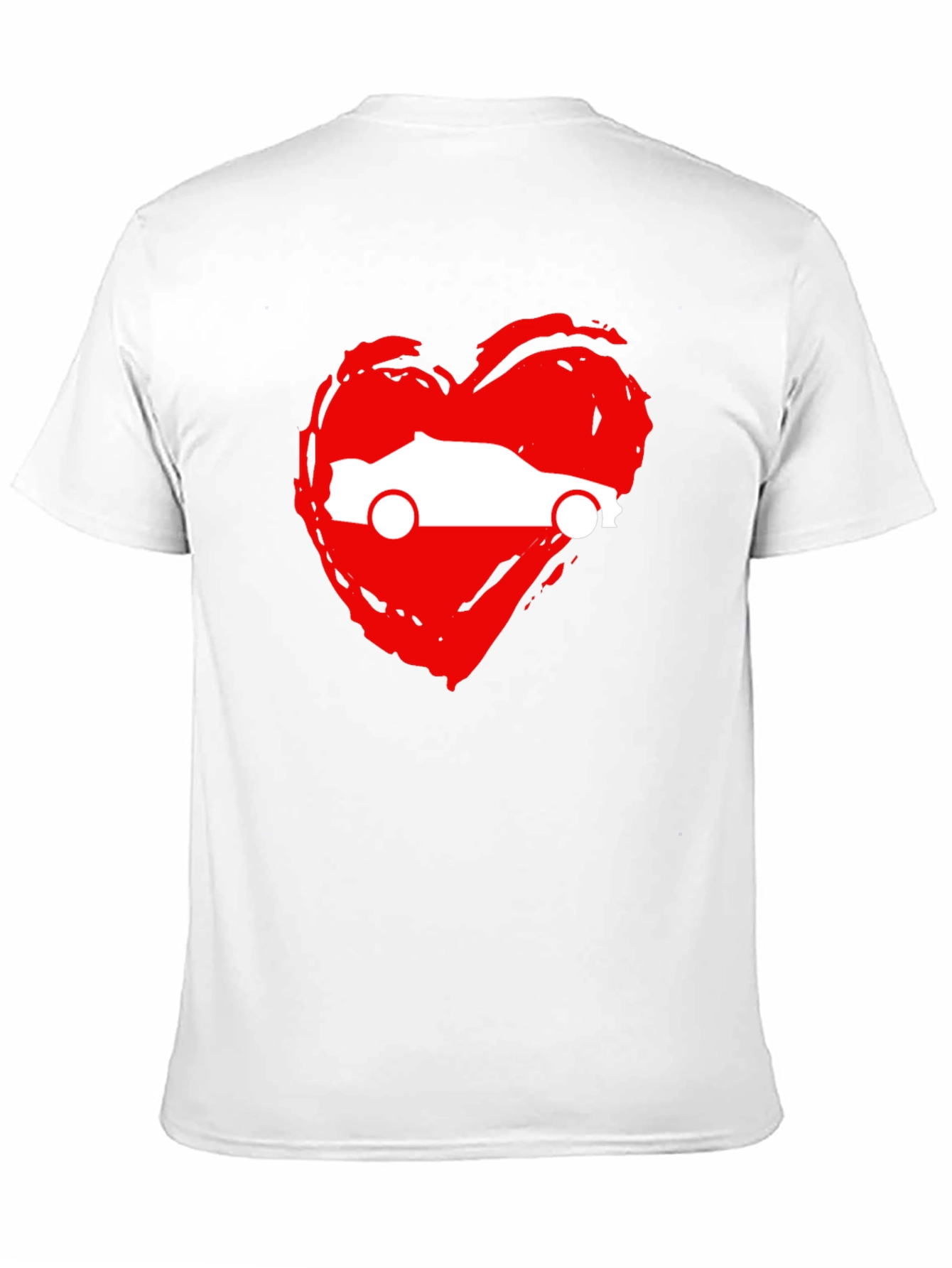 Car Love Heart T-Shirt - Graphic Tee