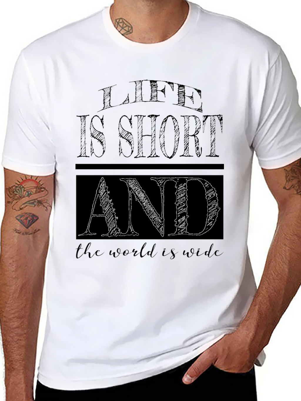 Life is Short Graphic Tee