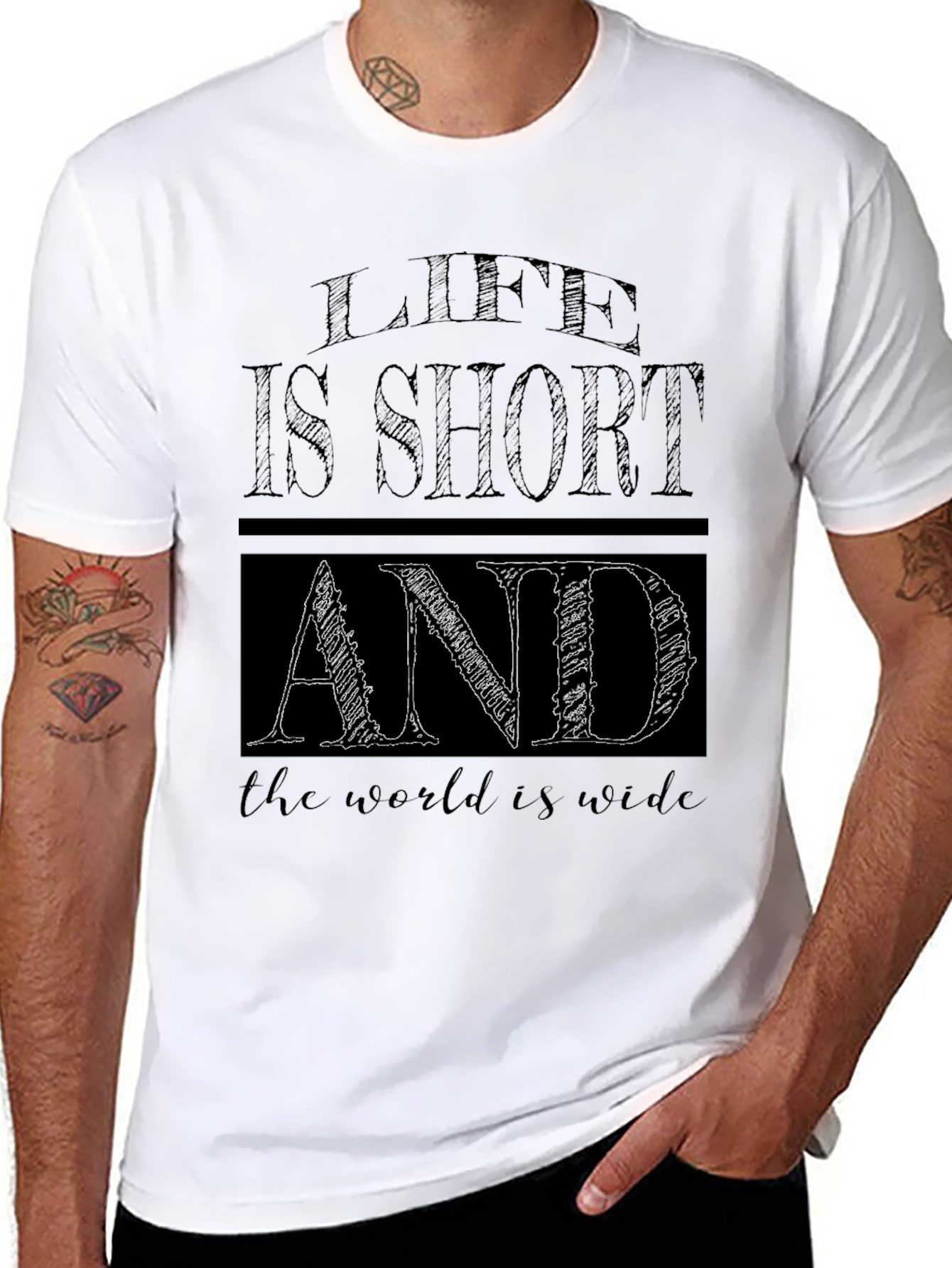 Life is Short Graphic Tee