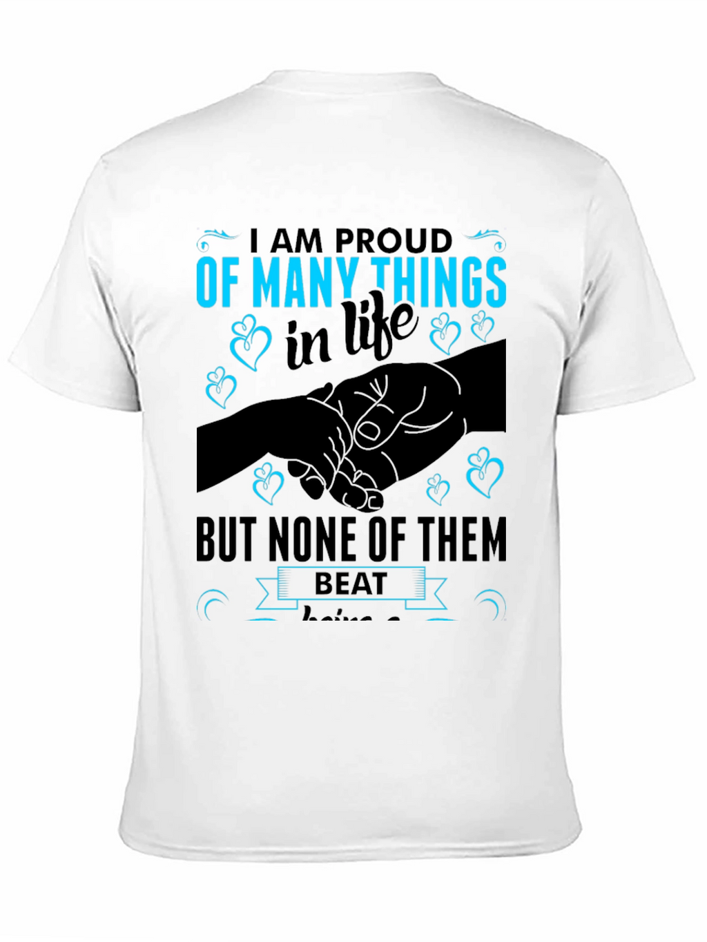 Proud Parent Graphic Tee - Black