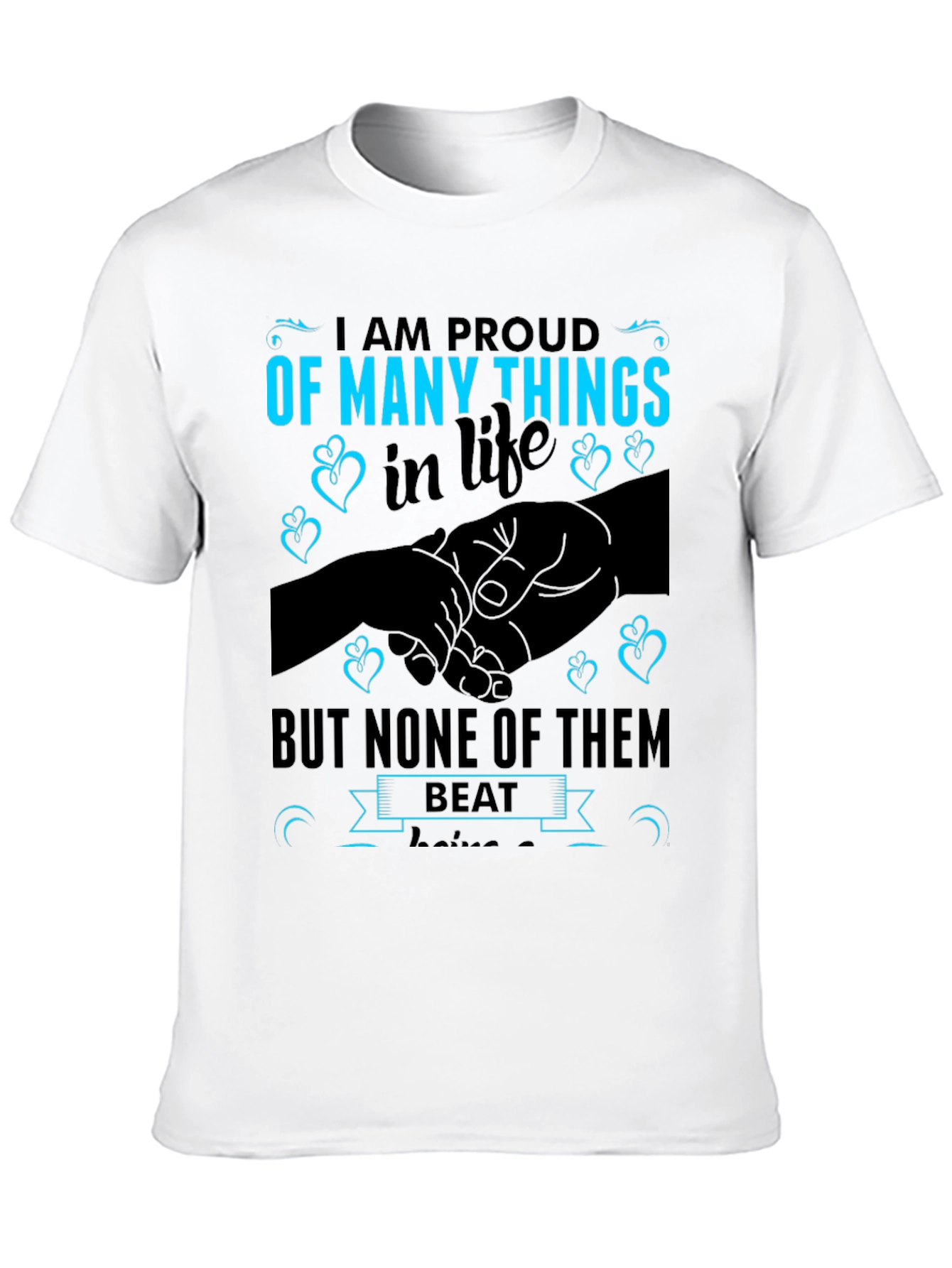 Proud Parent Graphic Tee - Black