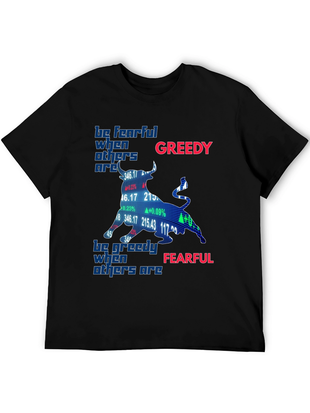 Be Fearful When Others Are Greedy T-Shirt