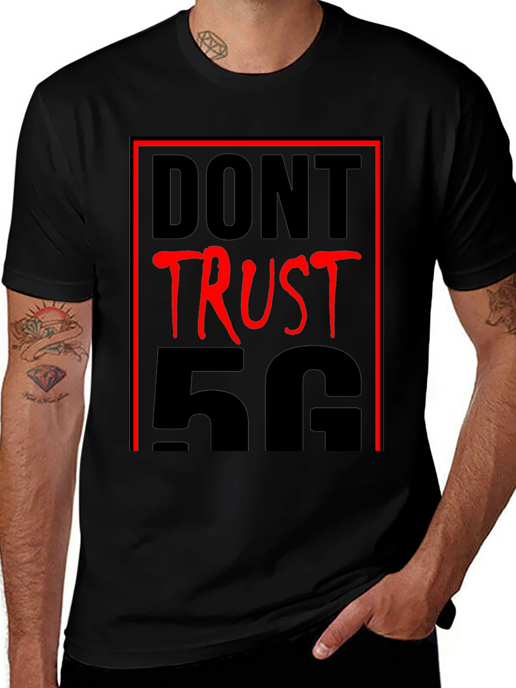Dont Trust 5G T-Shirt - Conspiracy Humor