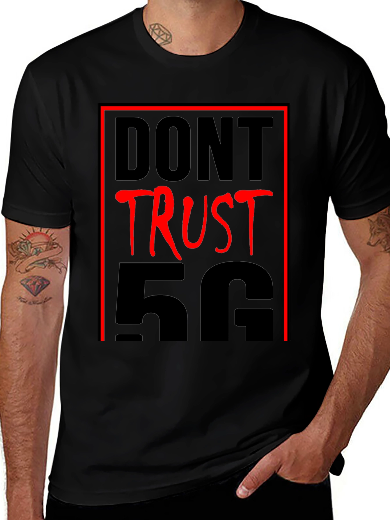 Dont Trust 5G T-Shirt - Conspiracy Humor