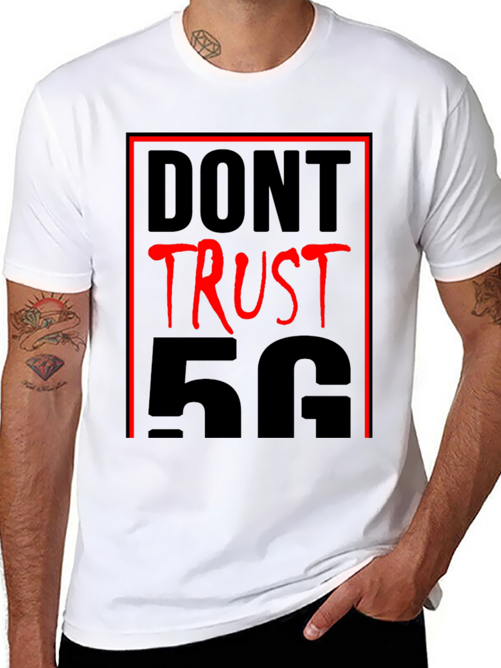 Dont Trust 5G T-Shirt - Conspiracy Humor