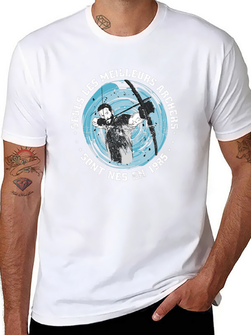 Archer Graphic T-Shirt - Born in 1985