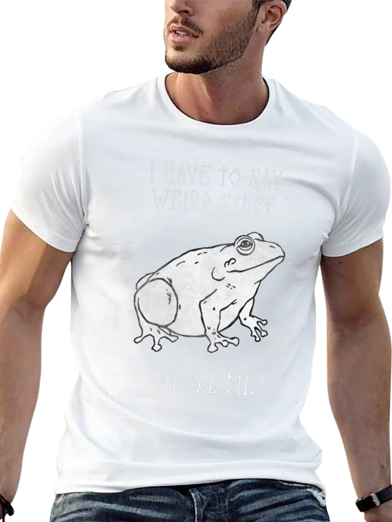 Weird Stuff Frog Graphic Tee