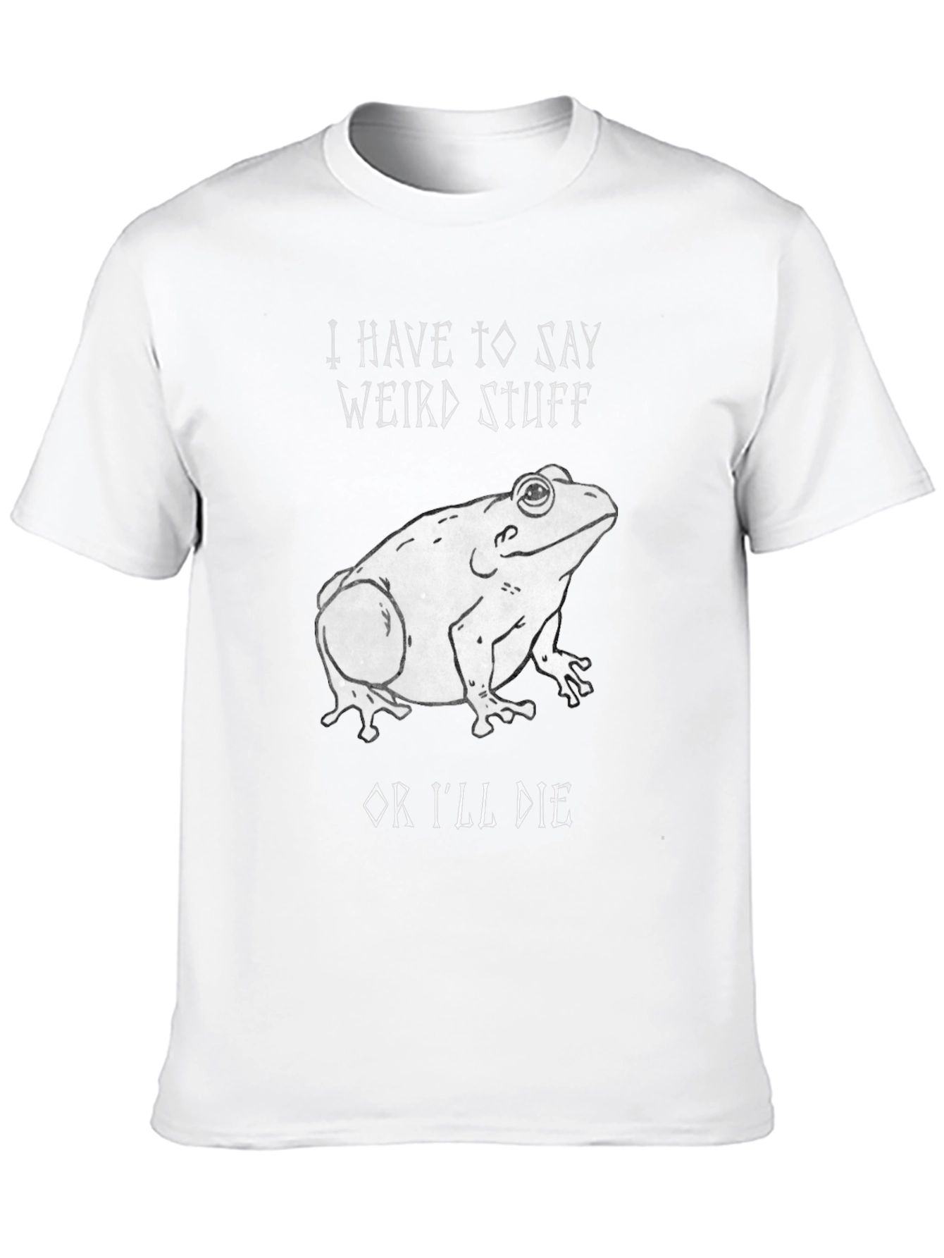Weird Stuff Frog Graphic Tee