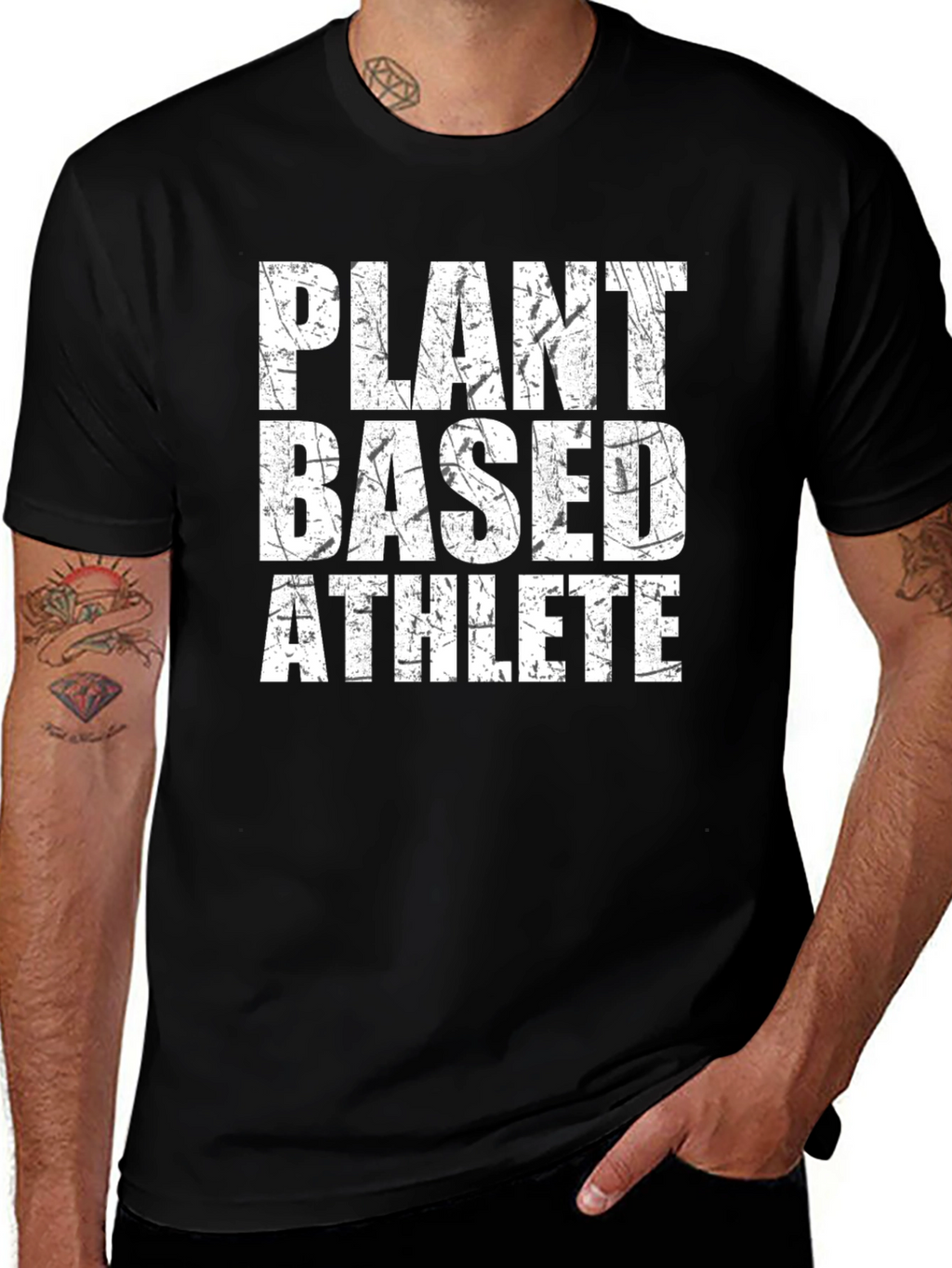 Plant Based Athlete Graphic T-Shirt