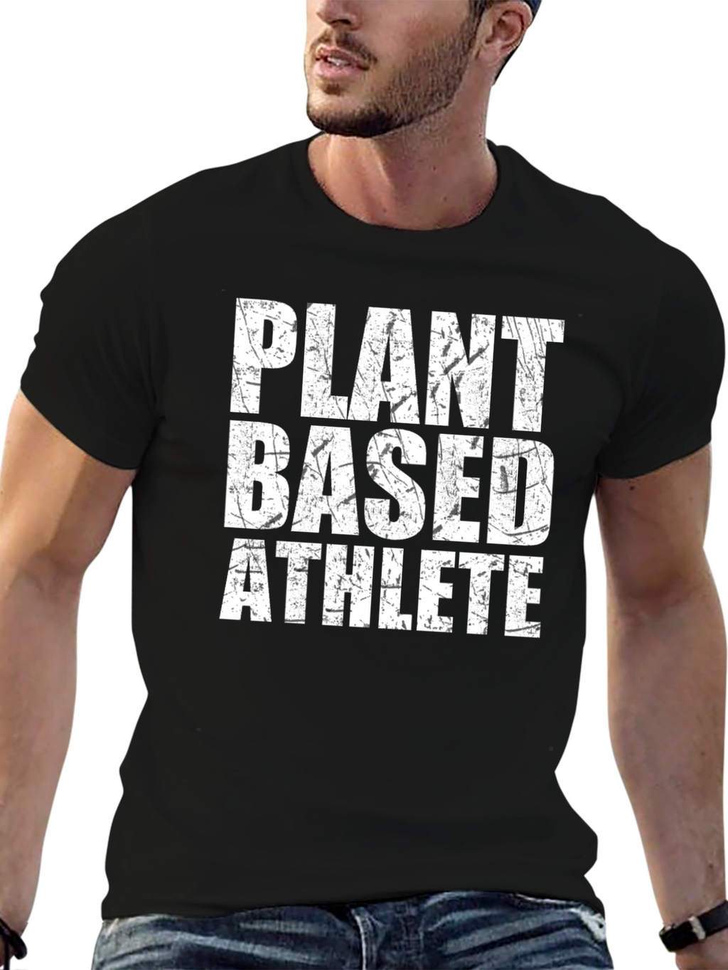 Plant Based Athlete Graphic T-Shirt
