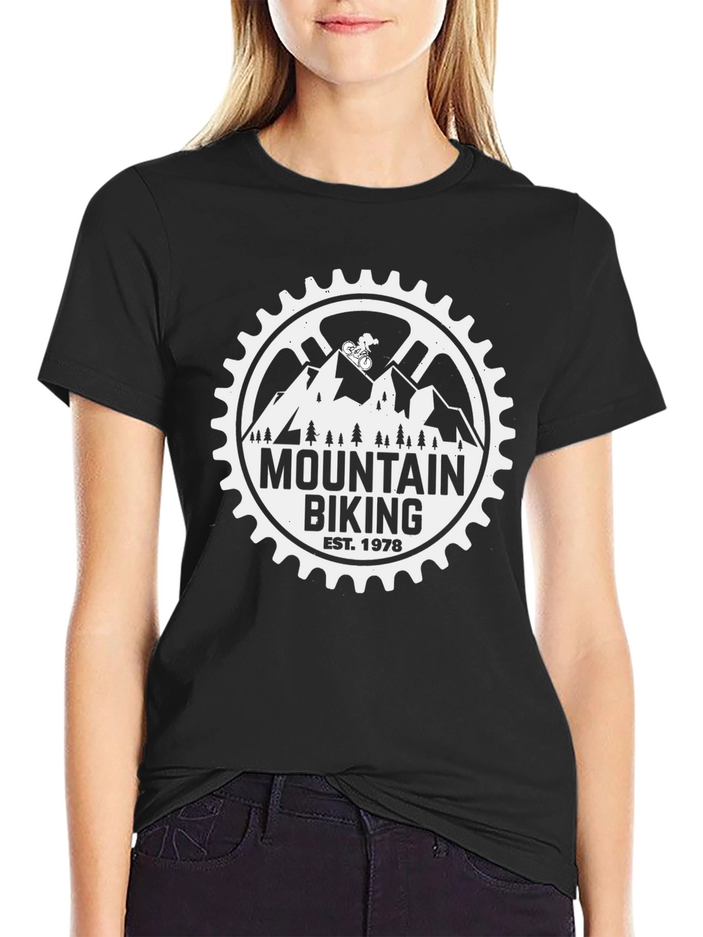 Mountain Biking Est. 1978 Graphic Tee