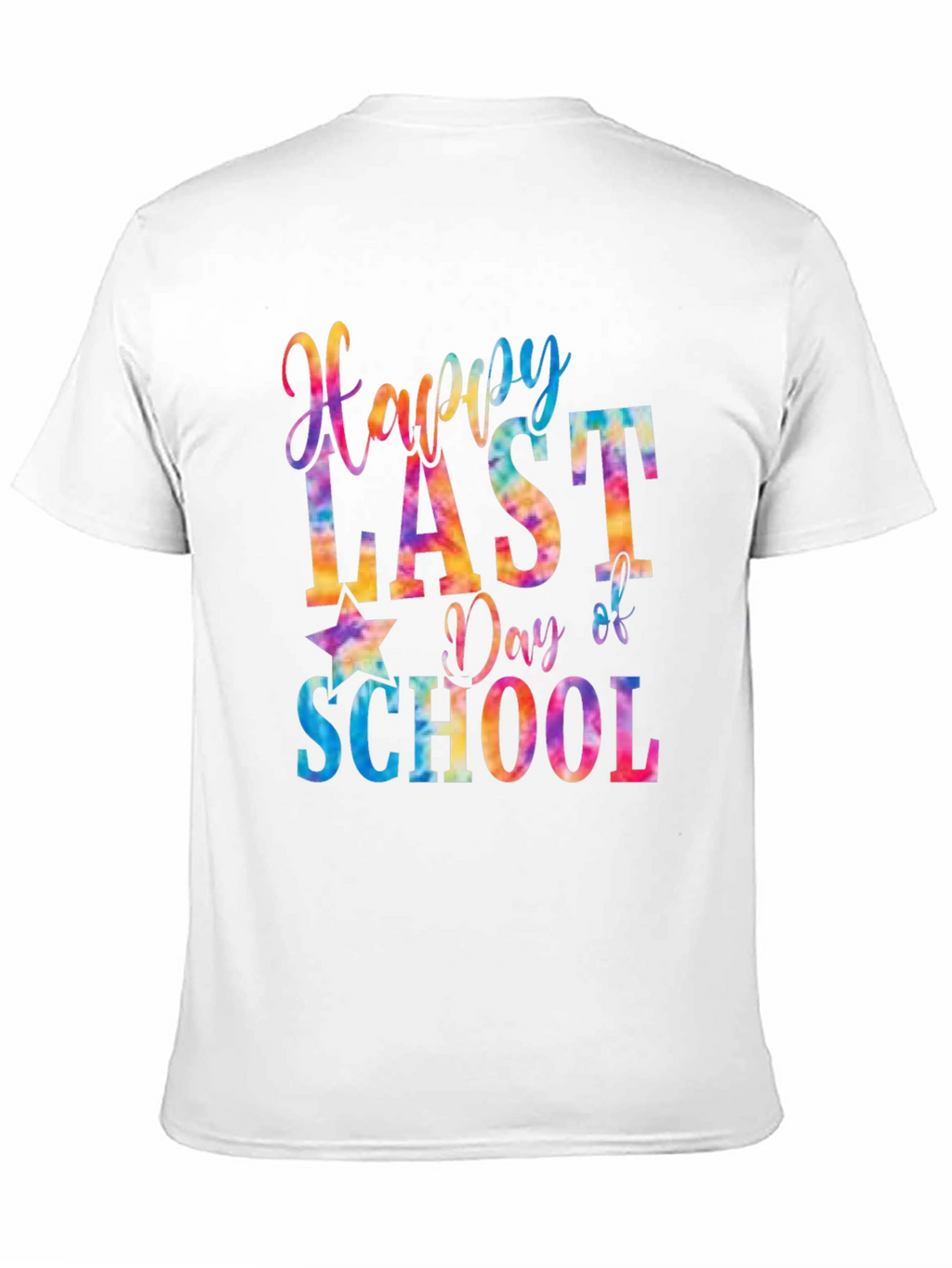 Happy Last Day of School Tie Dye T-Shirt