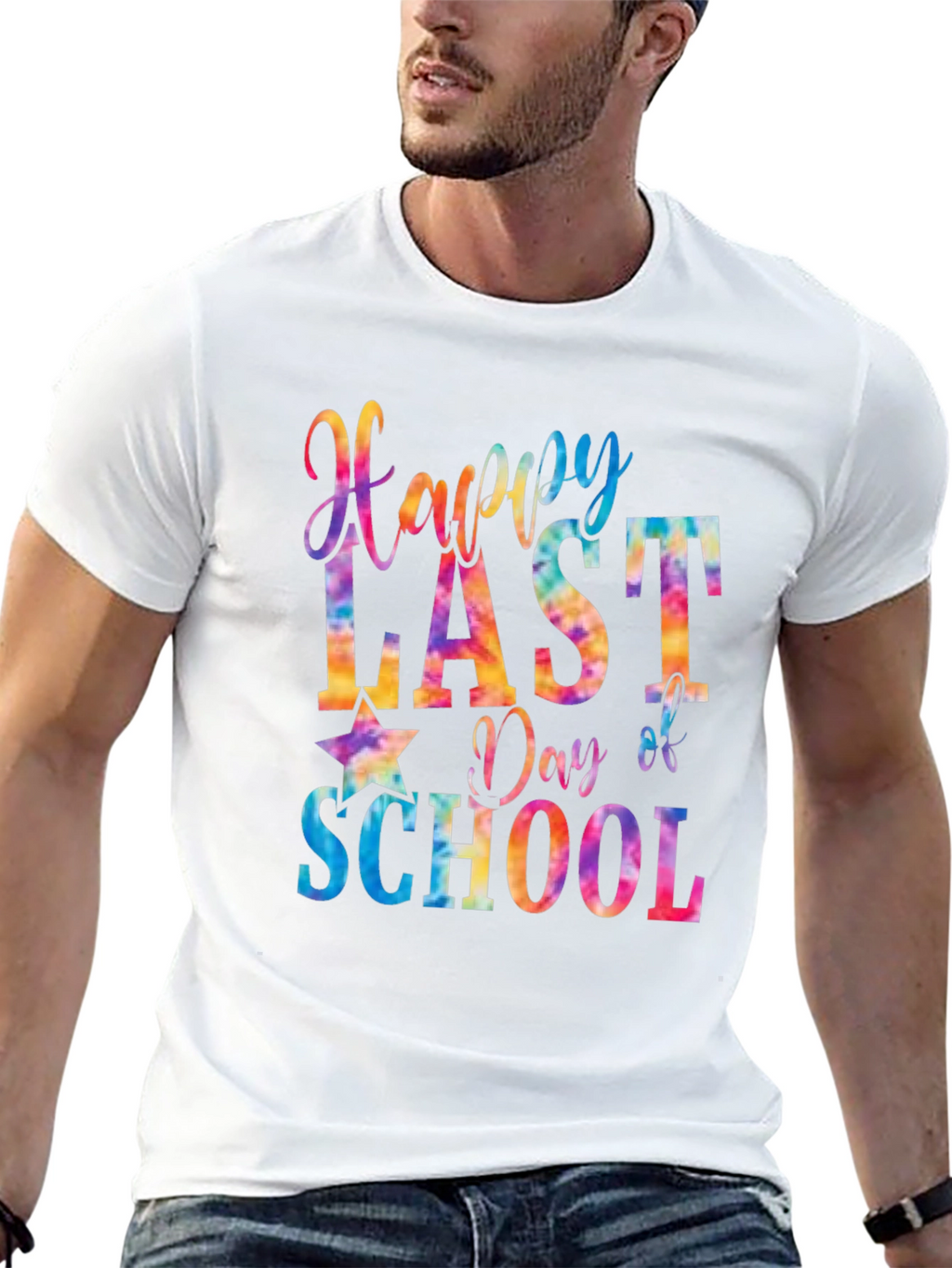 Happy Last Day of School Tie Dye T-Shirt
