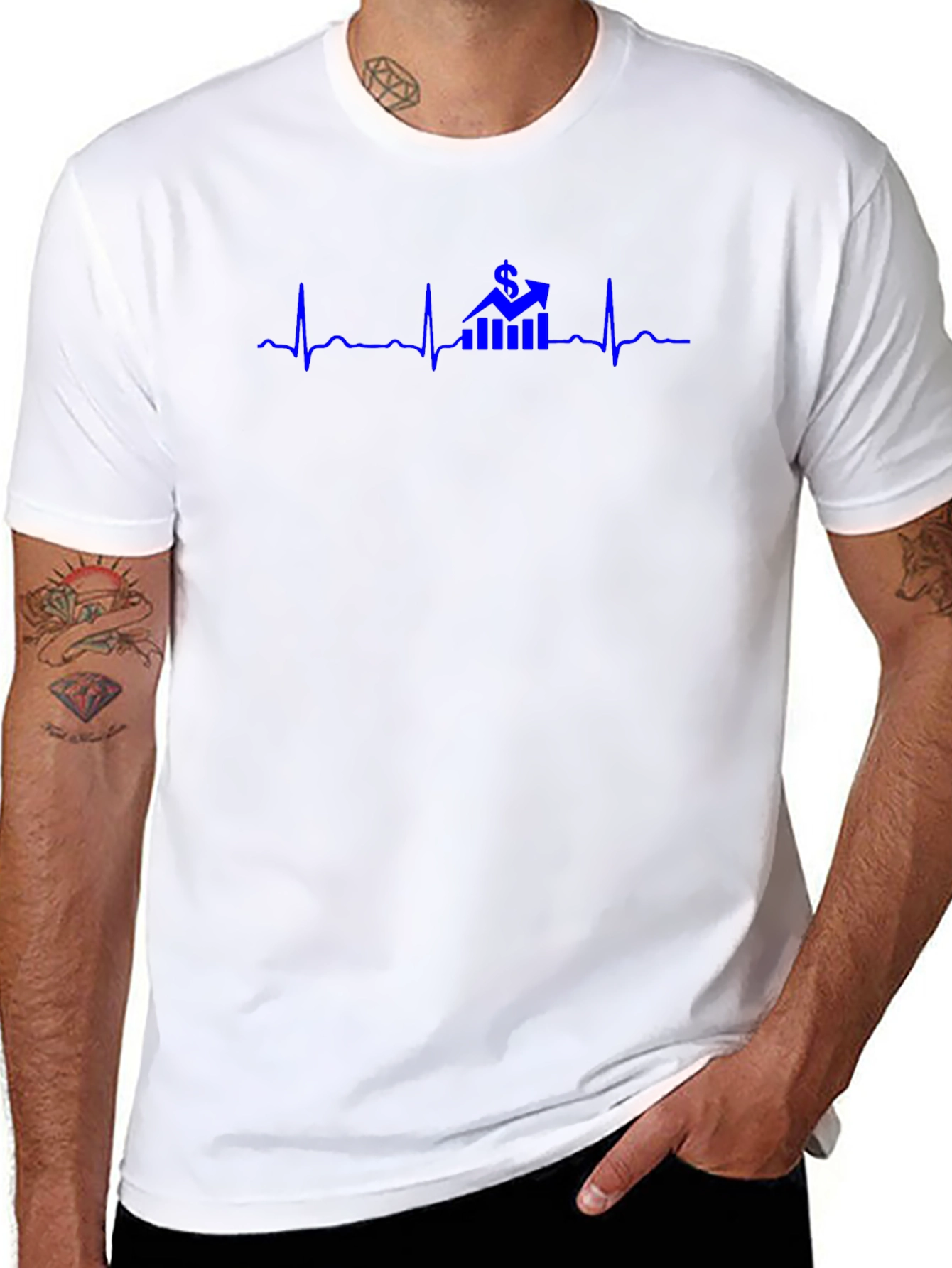 Heartbeat Finance T-Shirt - Black