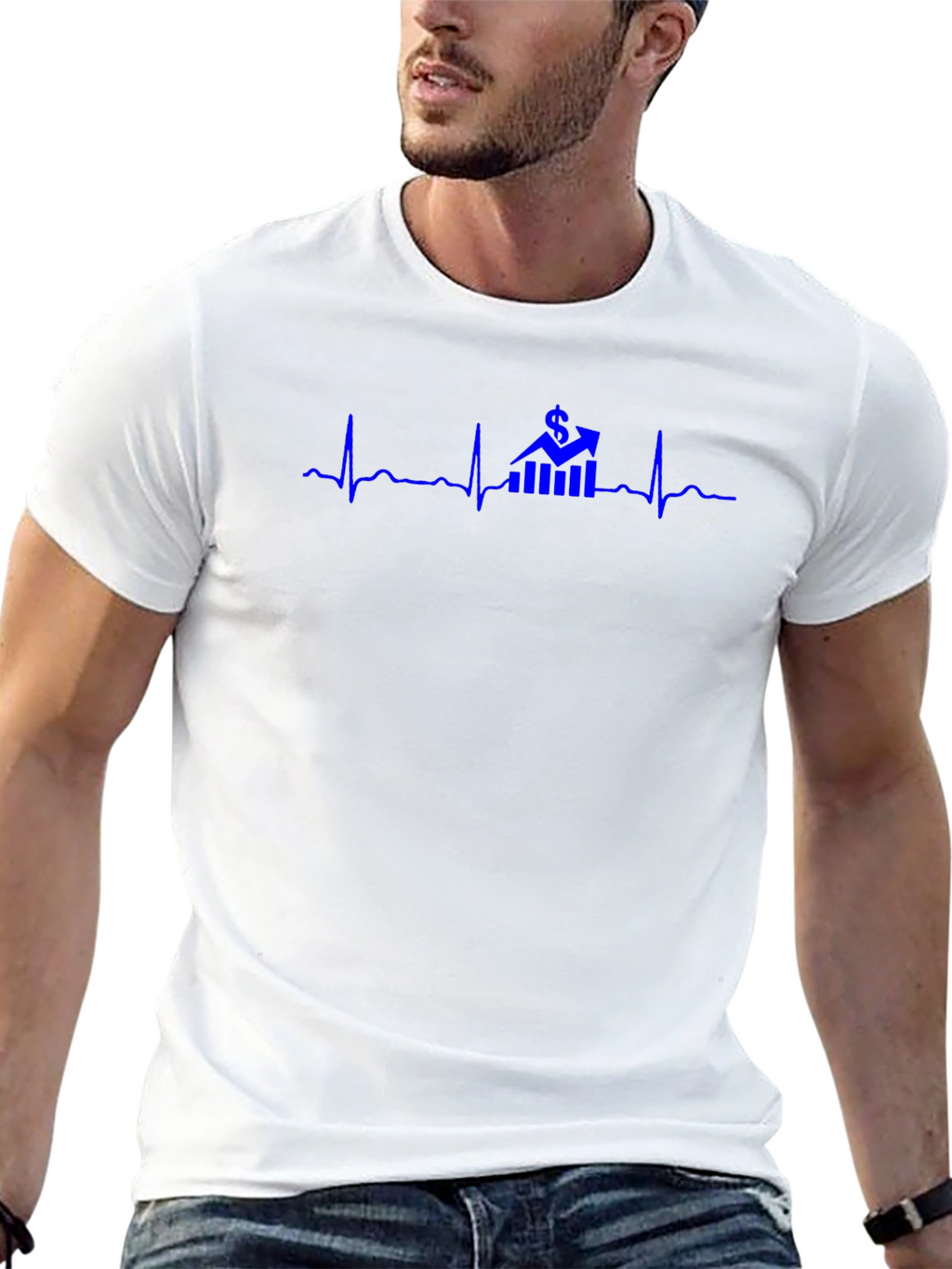 Heartbeat Finance T-Shirt - Black