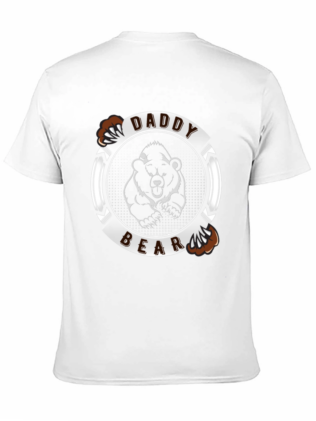 Daddy Bear T-Shirt - Black Tee