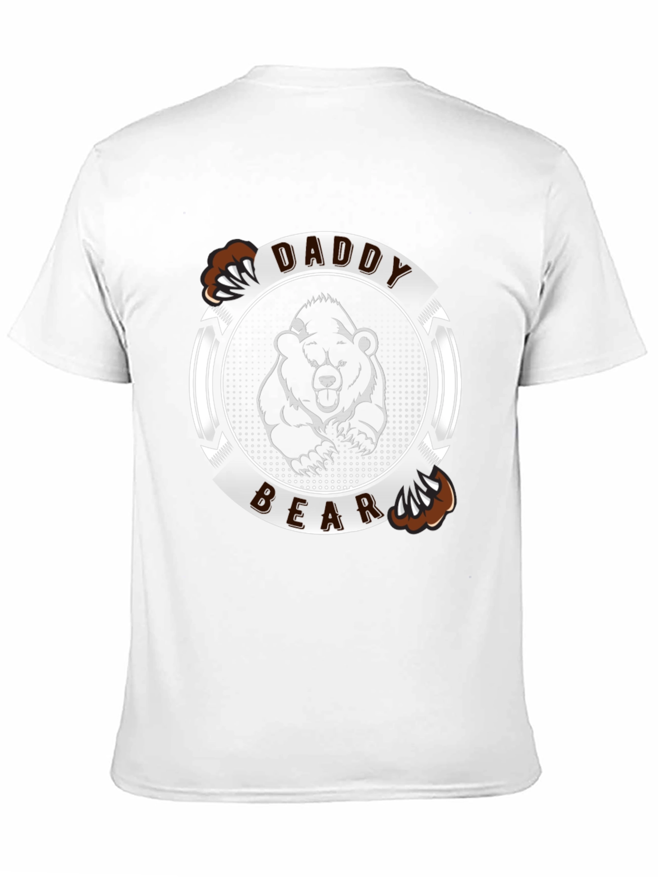 Daddy Bear T-Shirt - Black Tee