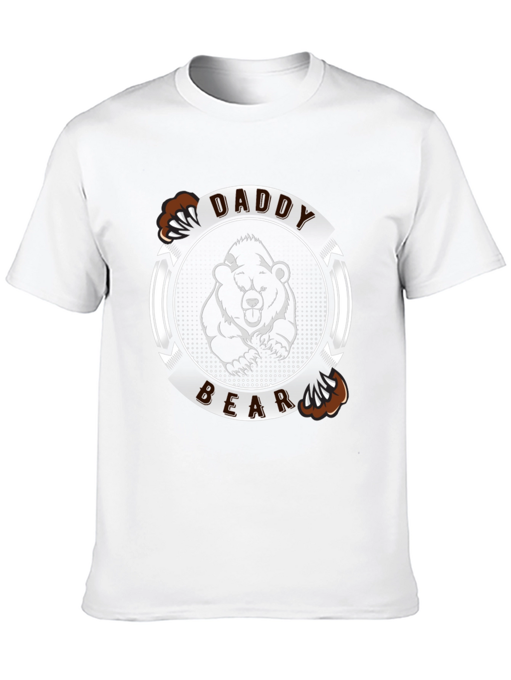 Daddy Bear T-Shirt - Black Tee