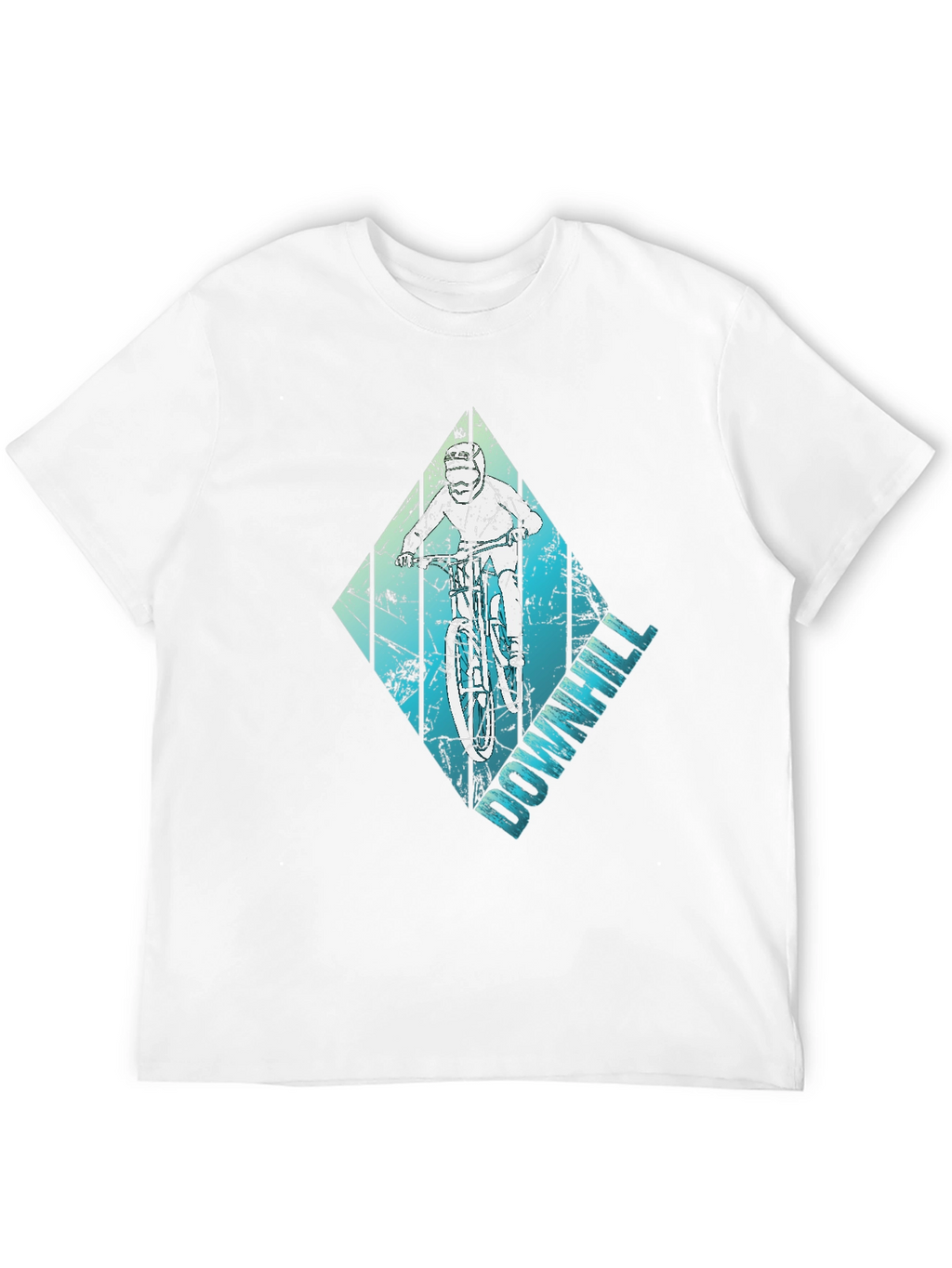 Downhill Mountain Biker Graphic Tee - Ride in Style!