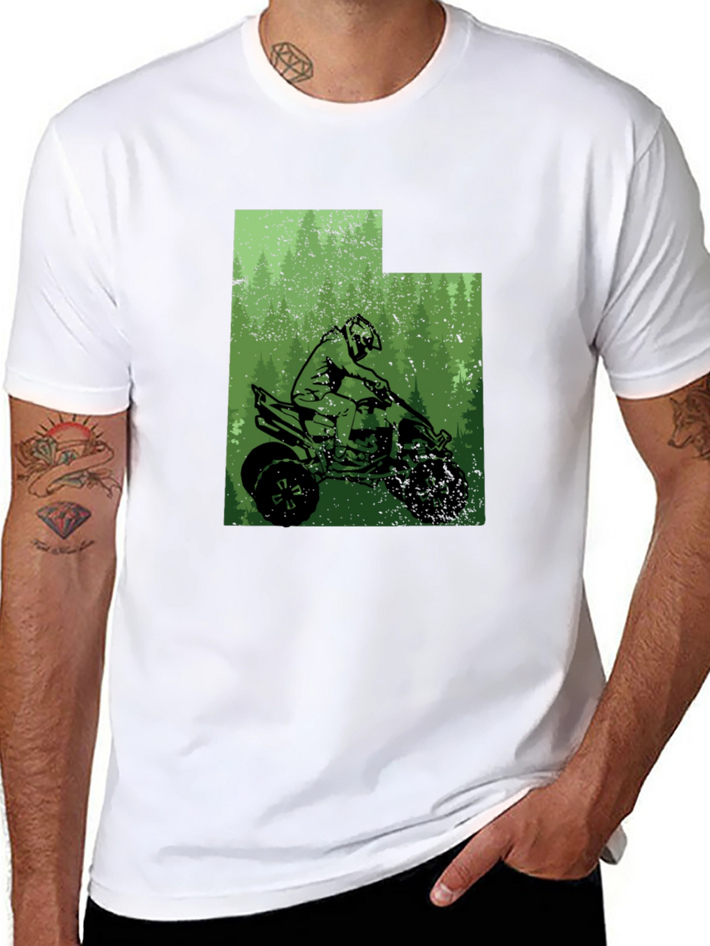 Utah ATV Ride T-Shirt - Outdoor Adventure Tee