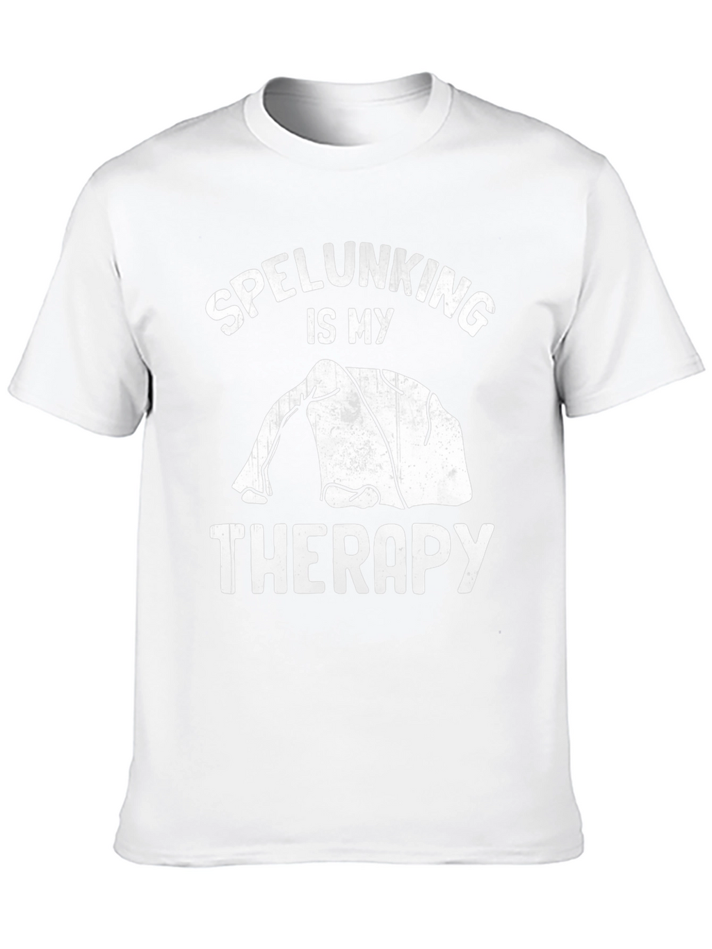 Spelunking Therapy Tee - Cave Exploration T-Shirt