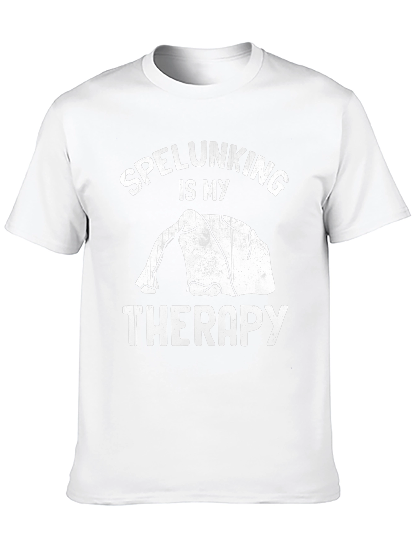 Spelunking Therapy Tee - Cave Exploration T-Shirt