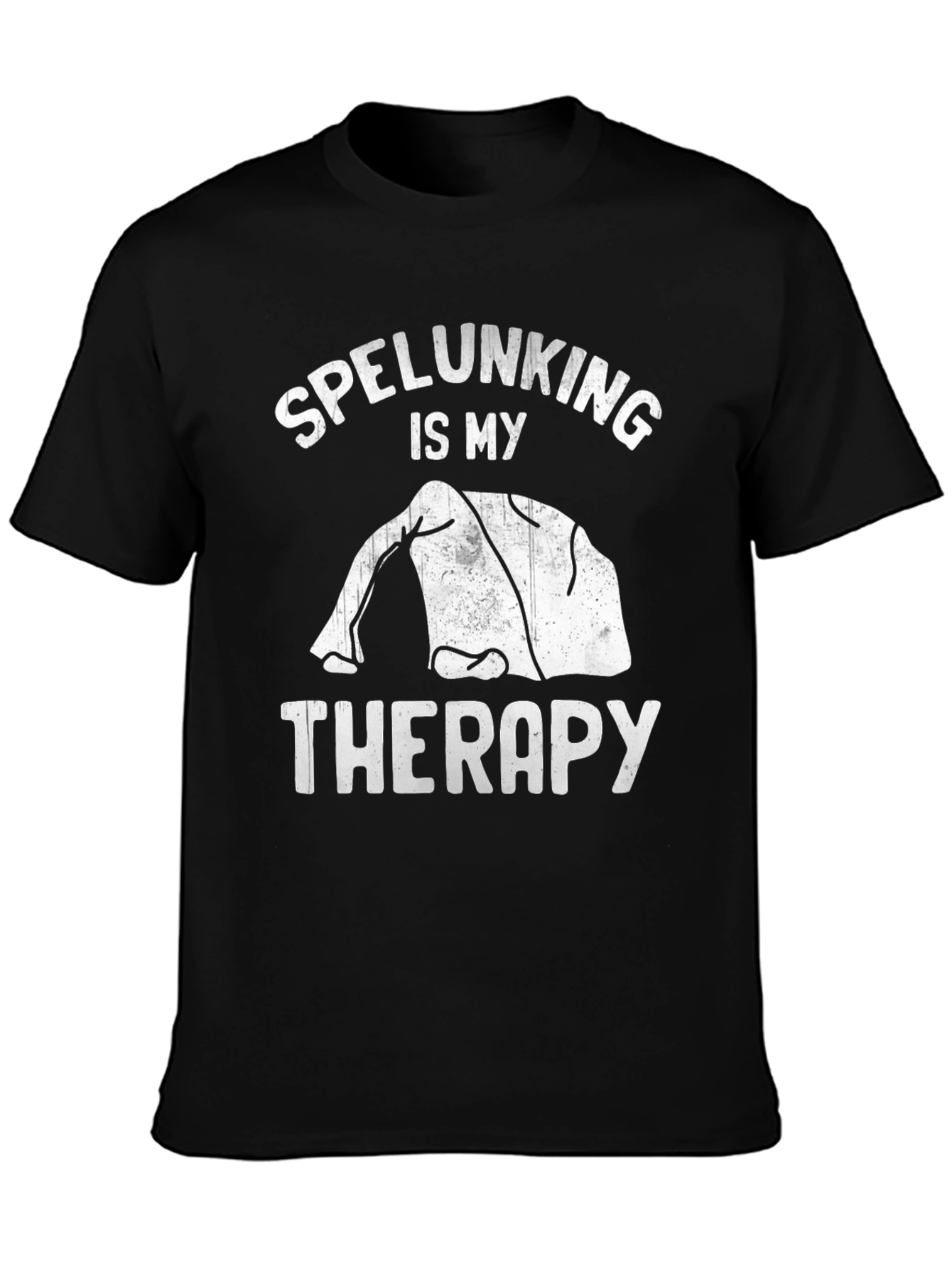 Spelunking Therapy Tee - Cave Exploration T-Shirt