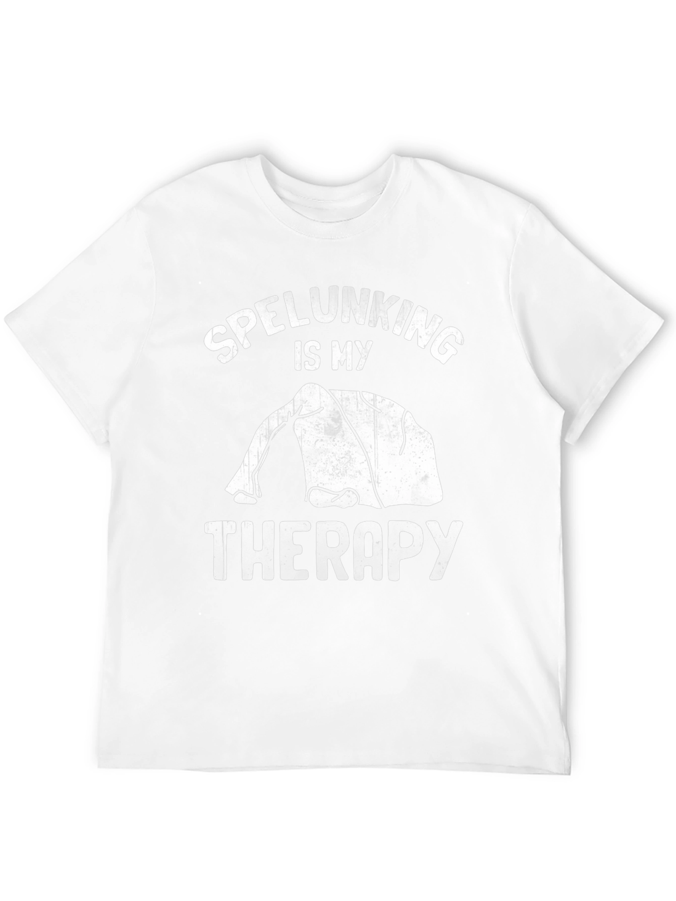 Spelunking Therapy Tee - Cave Exploration T-Shirt