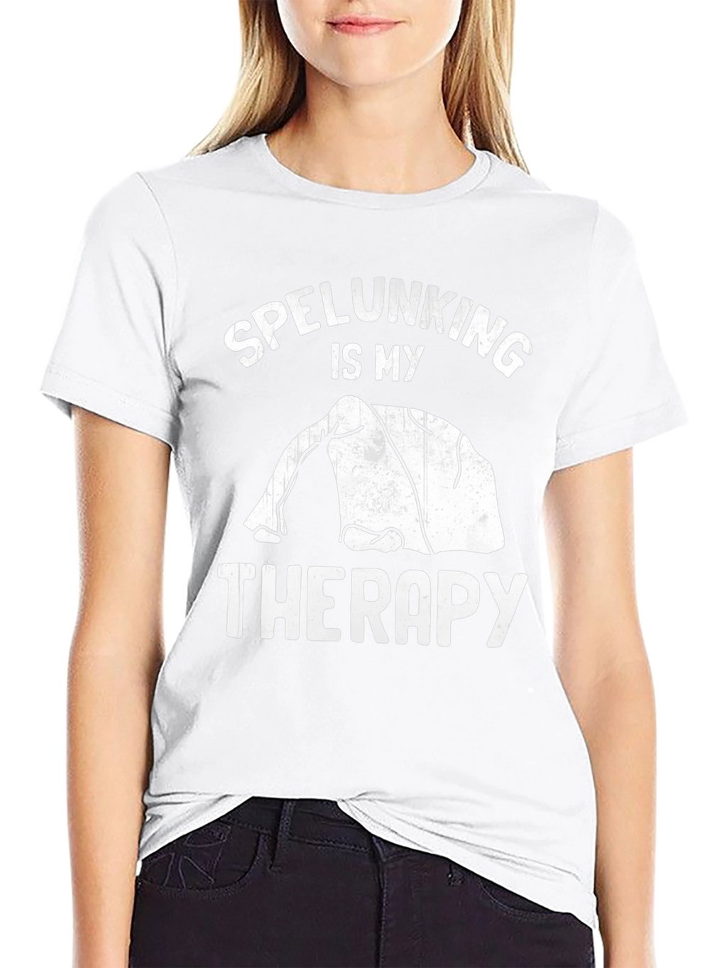 Spelunking Therapy Tee - Cave Exploration T-Shirt