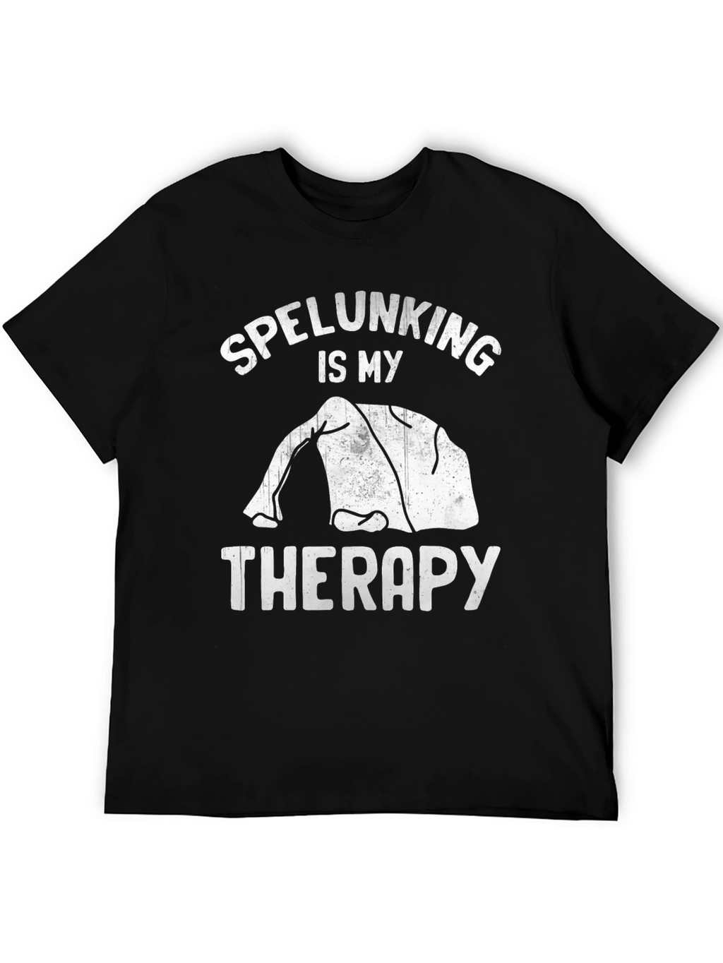 Spelunking Therapy Tee - Cave Exploration T-Shirt