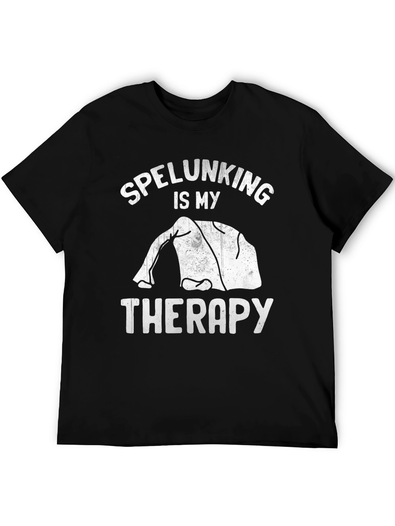 Spelunking Therapy Tee - Cave Exploration T-Shirt
