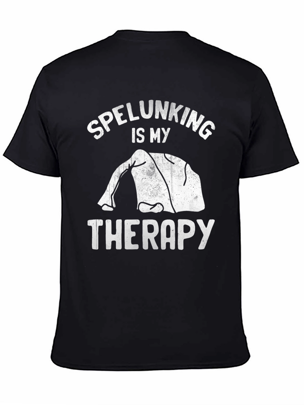 Spelunking Therapy Tee - Cave Exploration T-Shirt