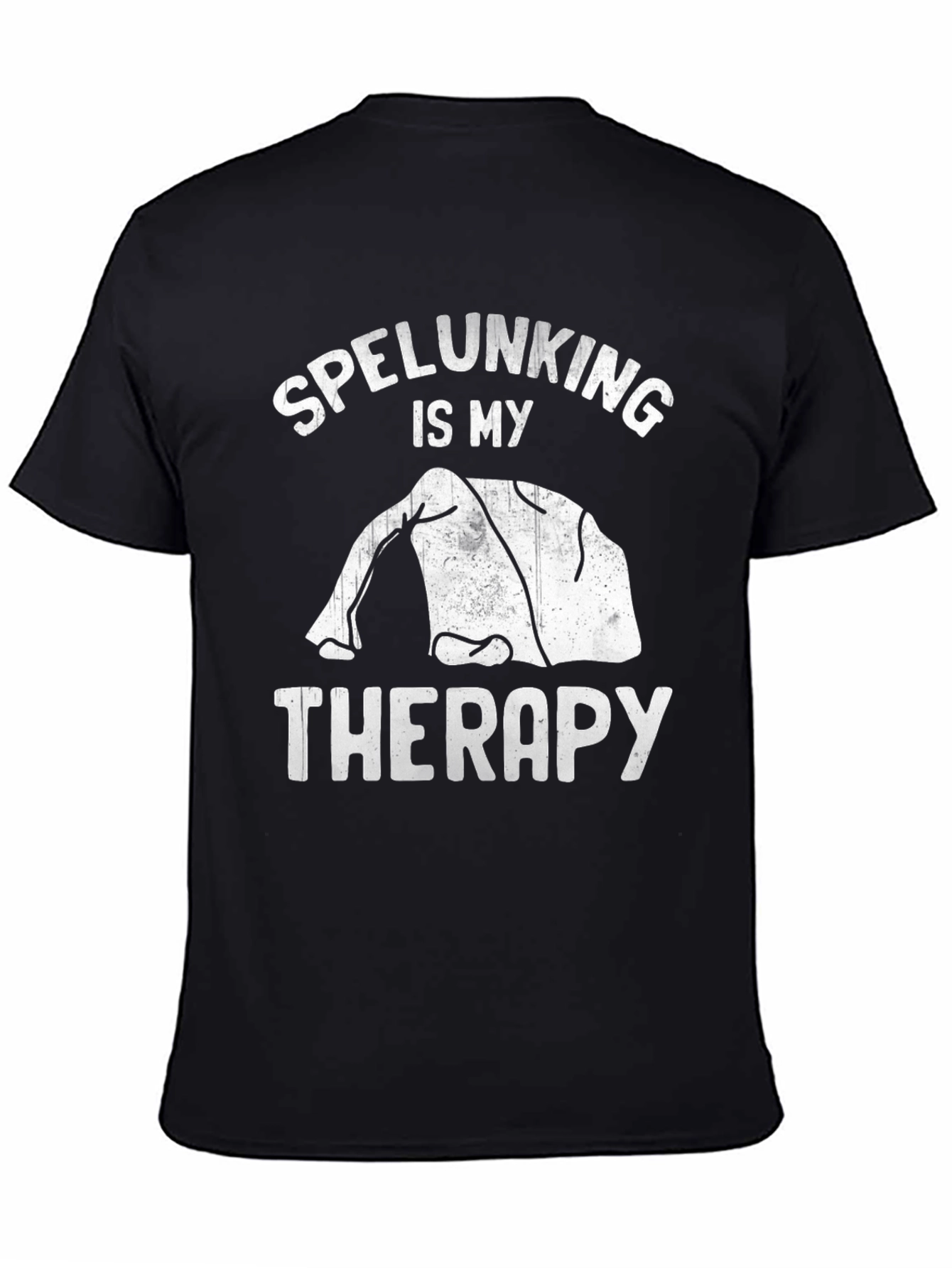 Spelunking Therapy Tee - Cave Exploration T-Shirt