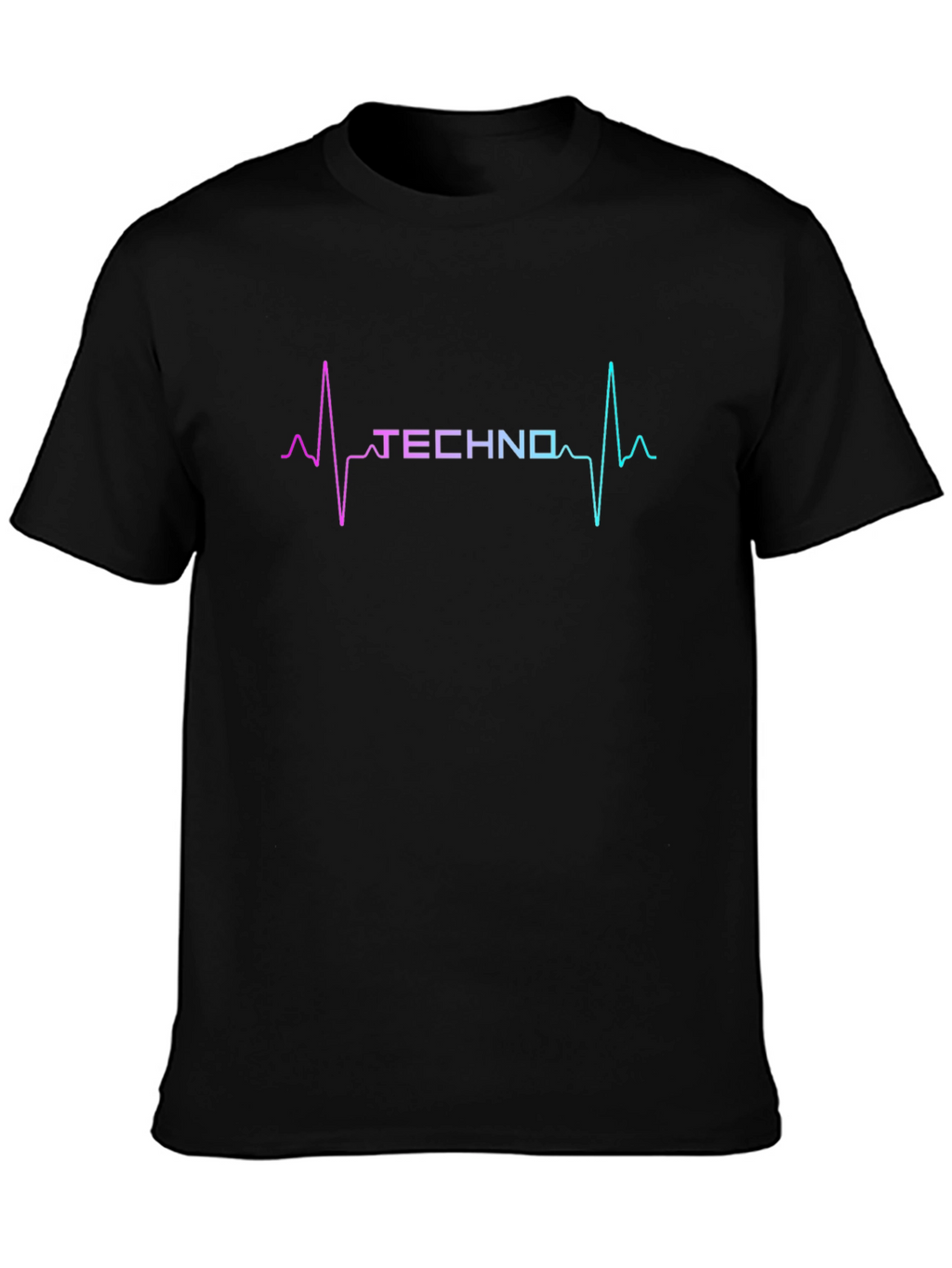 Techno Heartbeat T-Shirt - Rave Music Lover