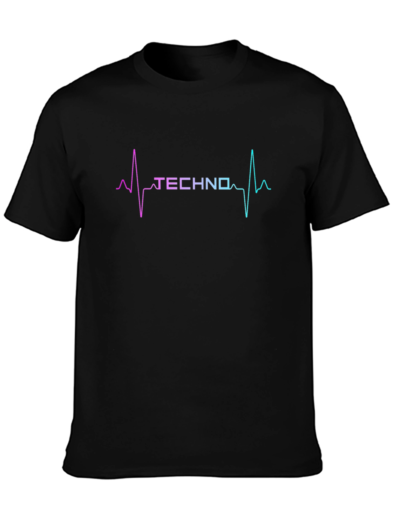 Techno Heartbeat T-Shirt - Rave Music Lover