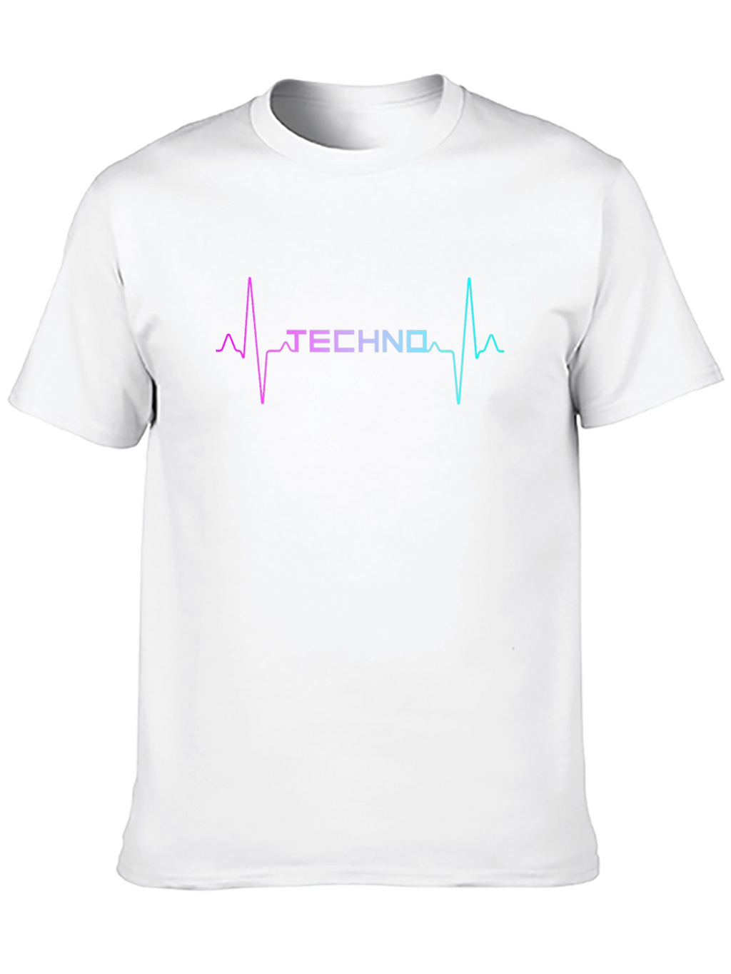 Techno Heartbeat T-Shirt - Rave Music Lover