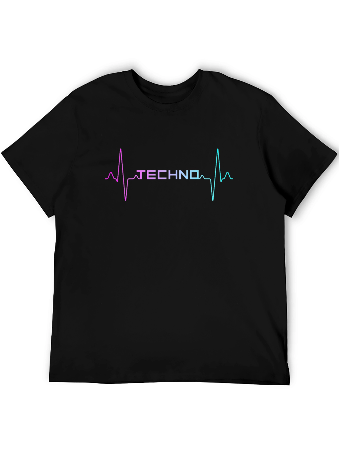 Techno Heartbeat T-Shirt - Rave Music Lover