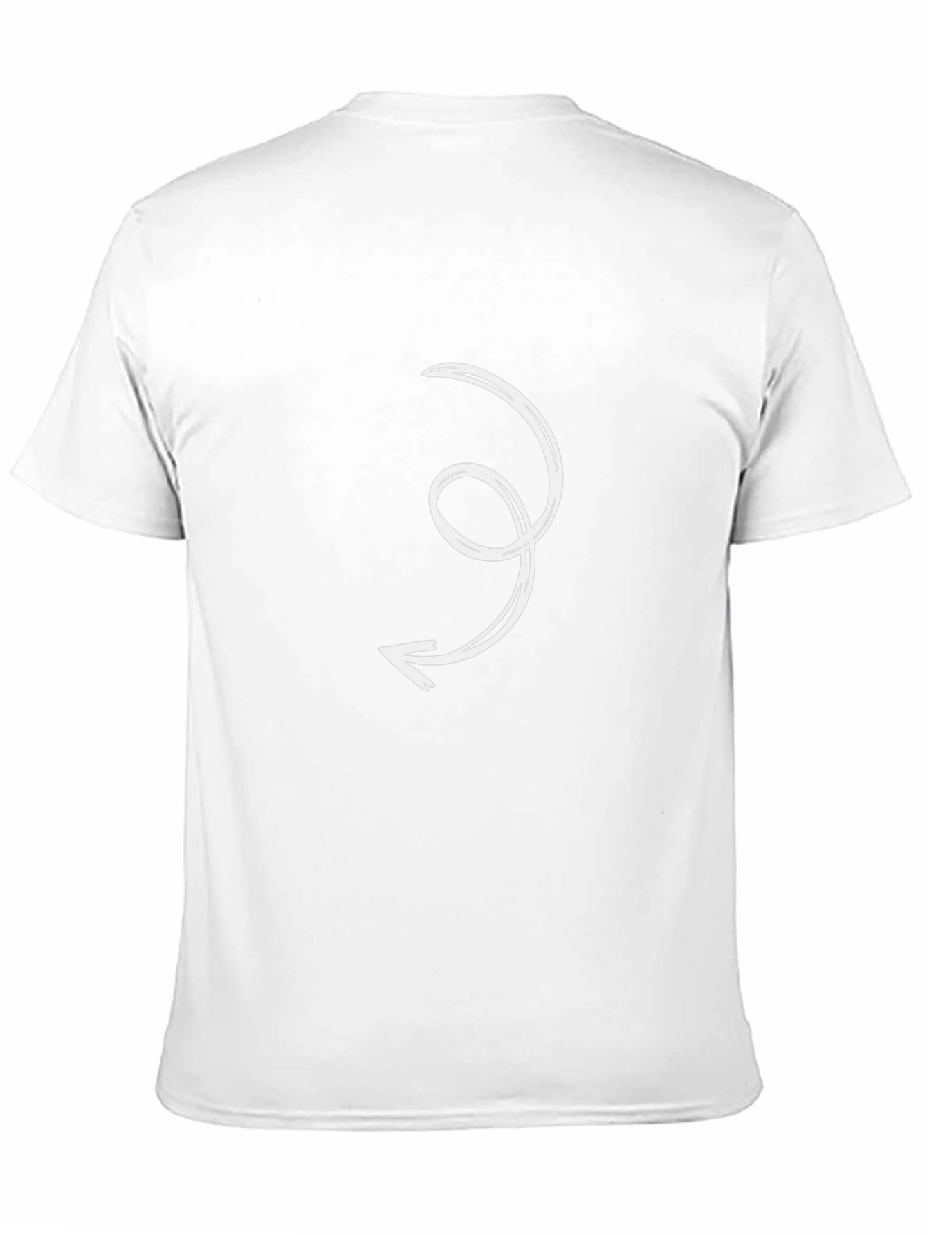 Swirl Arrow Graphic Tee - Casual Comfort
