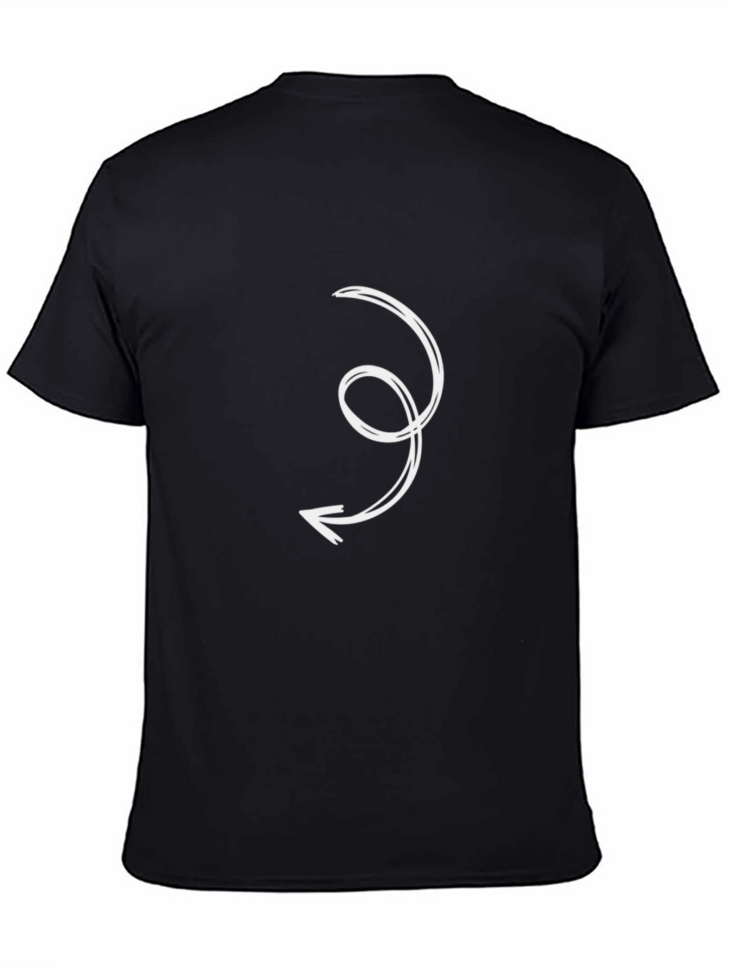 Swirl Arrow Graphic Tee - Casual Comfort