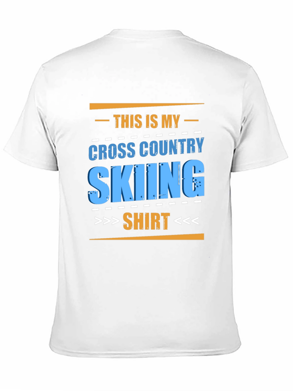 Cross Country Skiing Shirt - Fun Graphic Tee